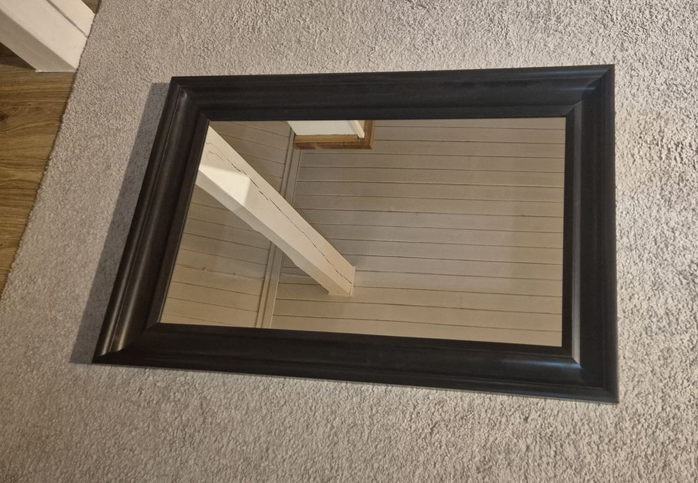 Lustro Hemnes Ikea 90x60cm brąz