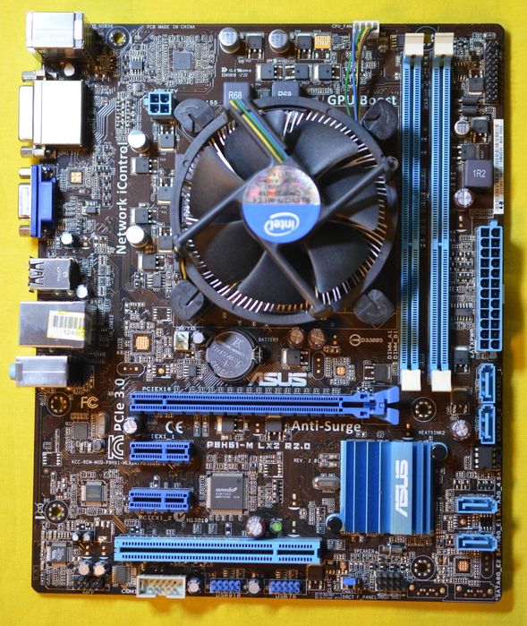 Płyta główna socket 1155 Asus P8H61-M LX R2.0 + Intel G640 Słupsk • OLX.pl