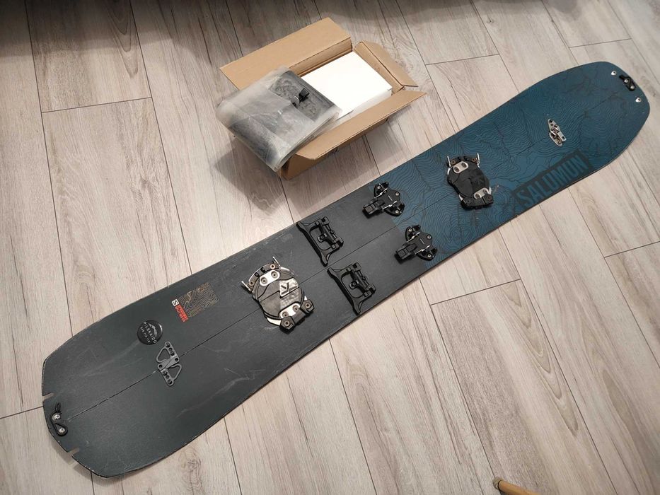 Splitboard 165 Salomon Speedway + Foki Snowboard deska splitboardowa