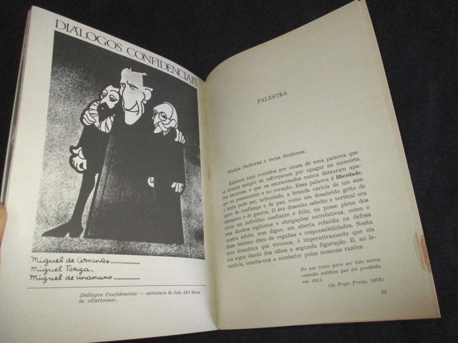 Livro Miguel Torga Lavrador de Palavras e Ideias