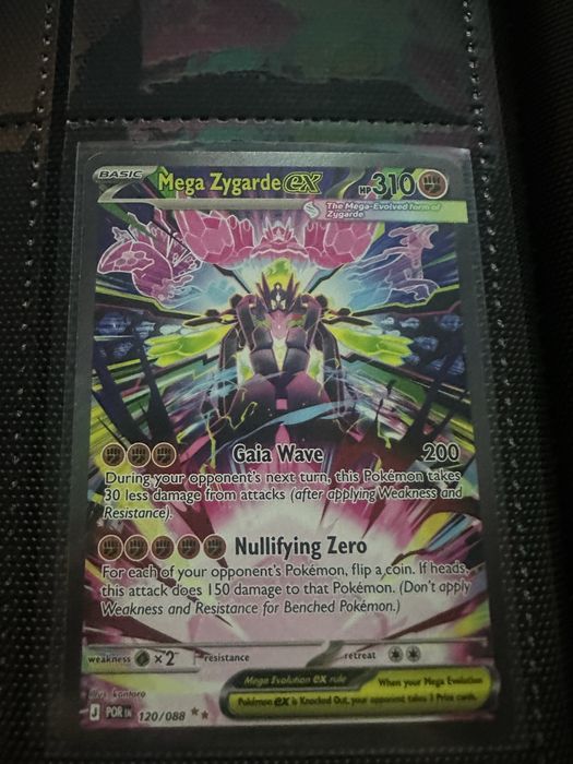 Carta mega zygarde ex