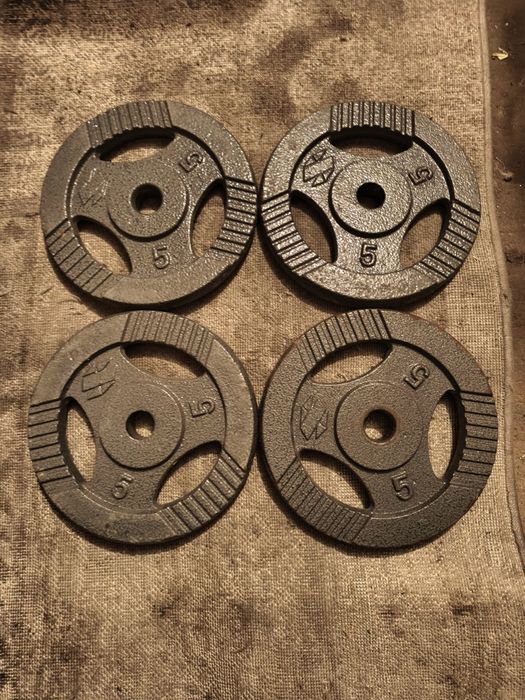 Obciążenie żeliwne 4x5 kg