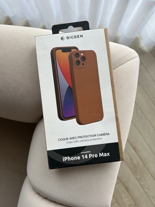 Nowe etui case  BigBen do Apple IPhone 14 Pro Max Brązowy