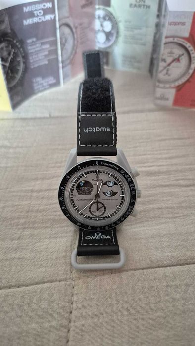 Relógio Omega-Swatch Speedmaster MoonSwatch - novo