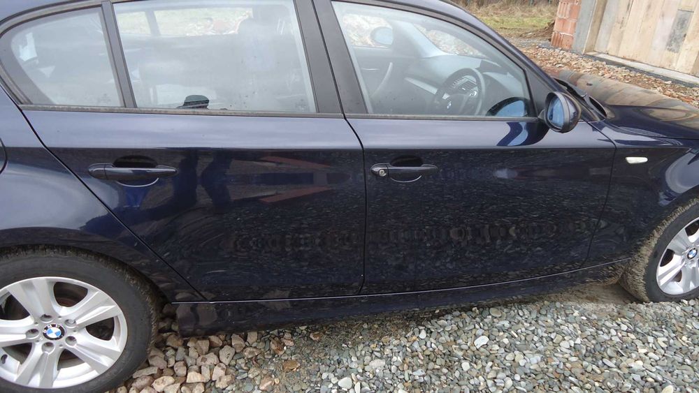 Drzwi prawy przód BMW E87 Monacoblau Metallic