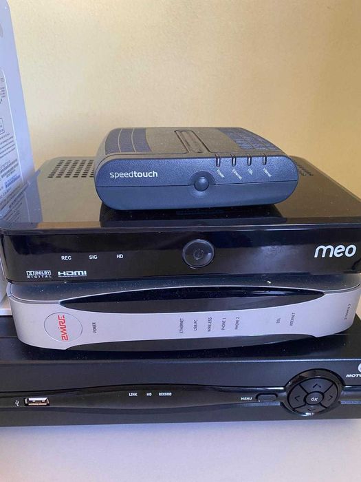 Lote de routers/boxes/TDT funcionais
