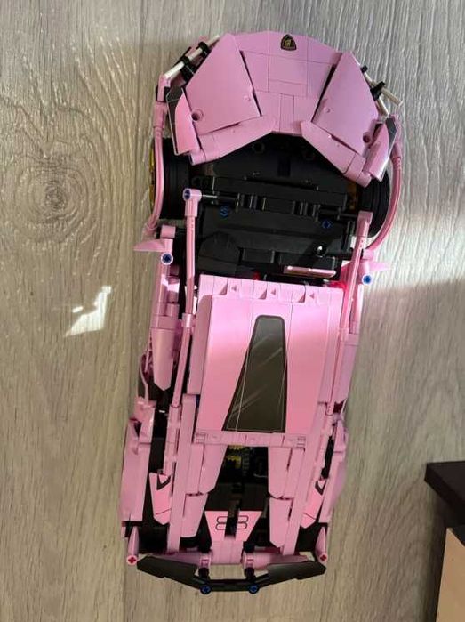 Klocki auto samochód lamborghini auto jest złożony