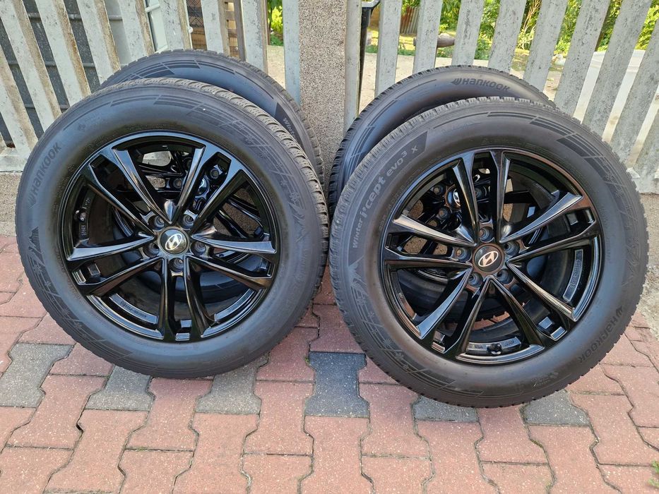 Felgi Koła Hyundai Tucson ix35 Santa Fe Kia Sportage 18 cali 5x114,3 ET49 zima Opony 235/60/R18 Wysyłka