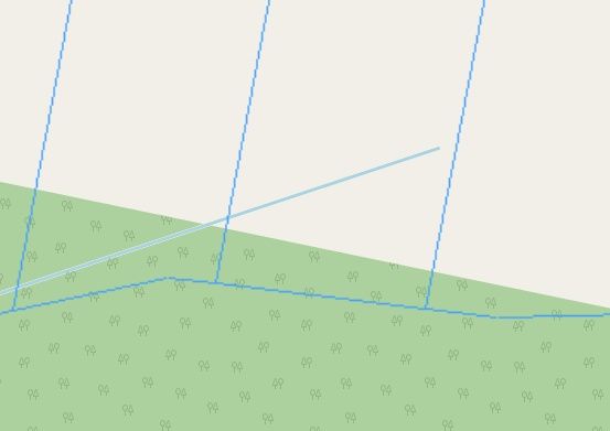 Działka leśna- las z łąka 1,256 ha