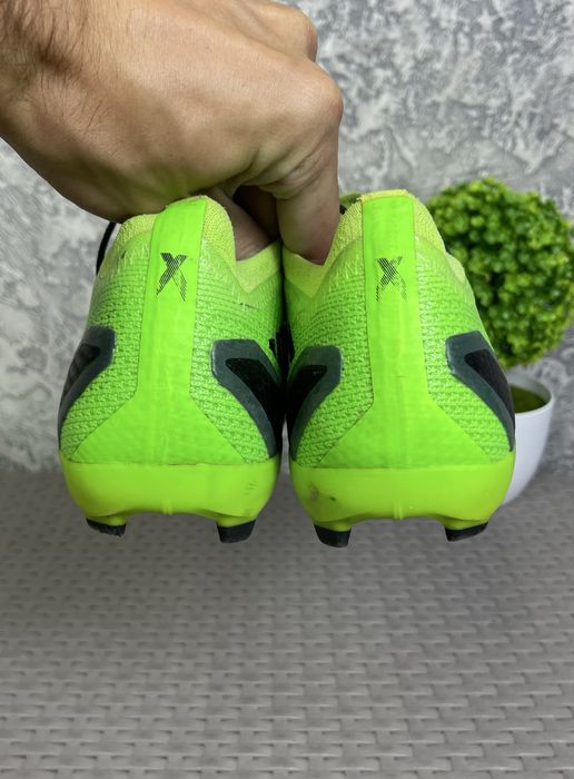 Adidas бутсы копы сороконожки 45-46 размер футбольные салатовые