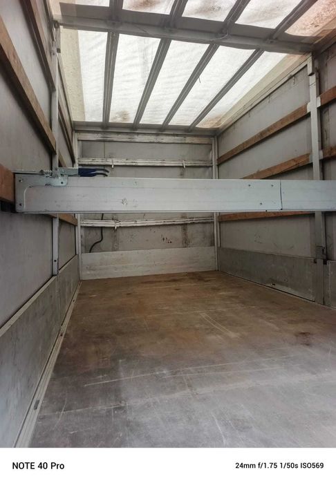 Obustronna firanka, podnoszony dach