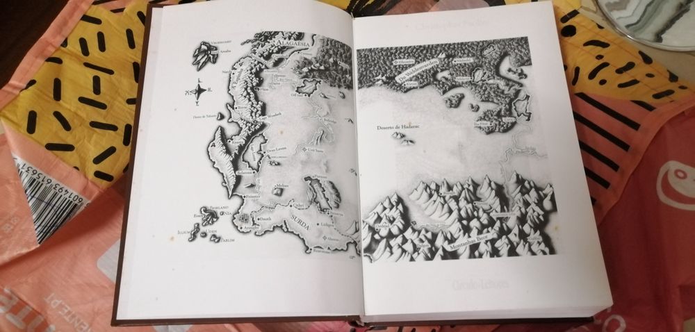 Livro Brisingr/ livro caderneta Notas Moedas