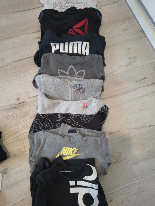 Bluzy chłopięce 128 8sztuk cena za całość