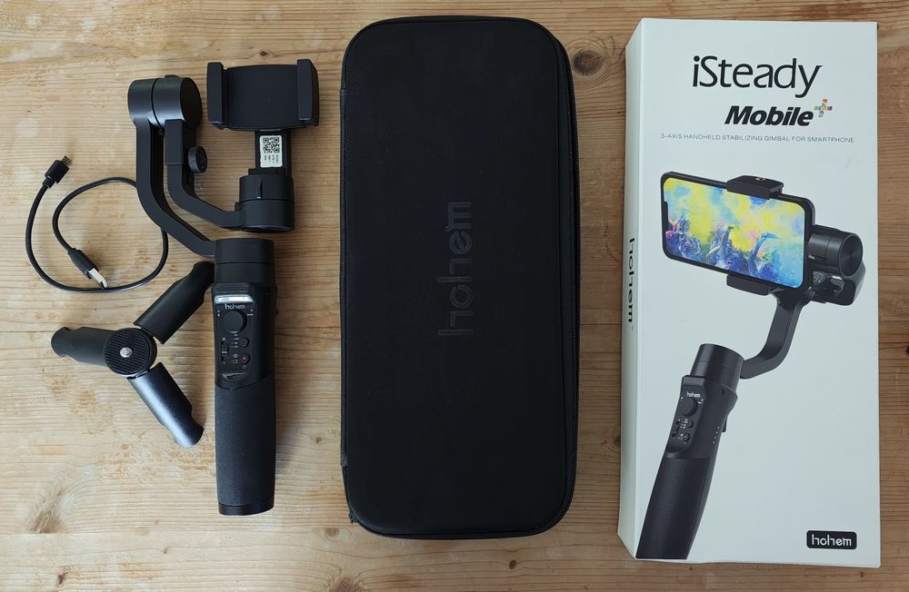 Estabilizador Hohem iSteady para telemóvel como novo