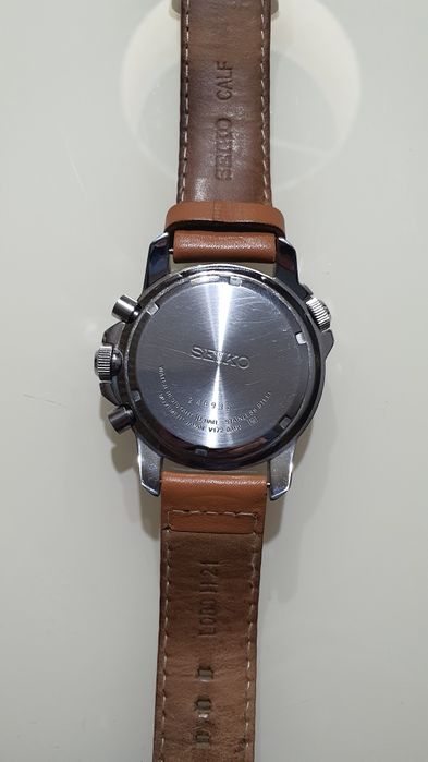 Relogio Seiko cronógrafo solar