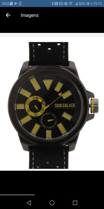 Relógio soul cal
