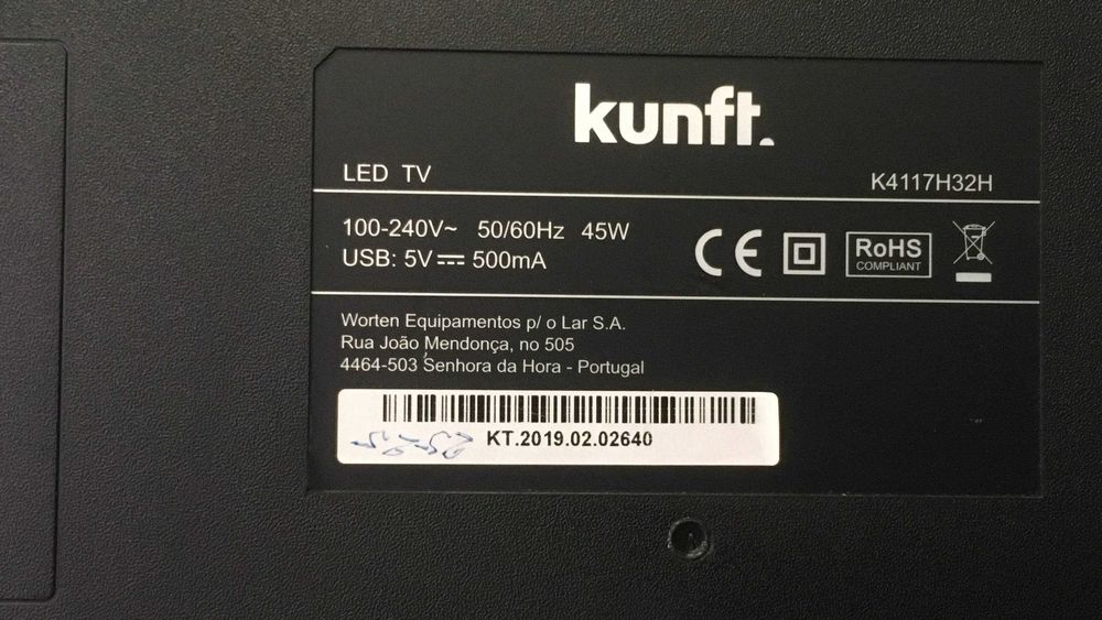 TVs AVARIADAS - Blaupunkt 32/138Q-GB-11B4-EGBQPX-EU, KUNFT K4117H32H
