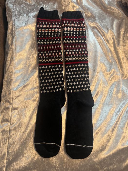 Podkolanówki wełniane , akryl