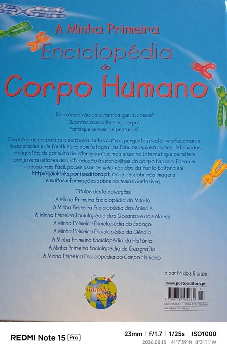 A minha primeira enciclopédia do corpo humano