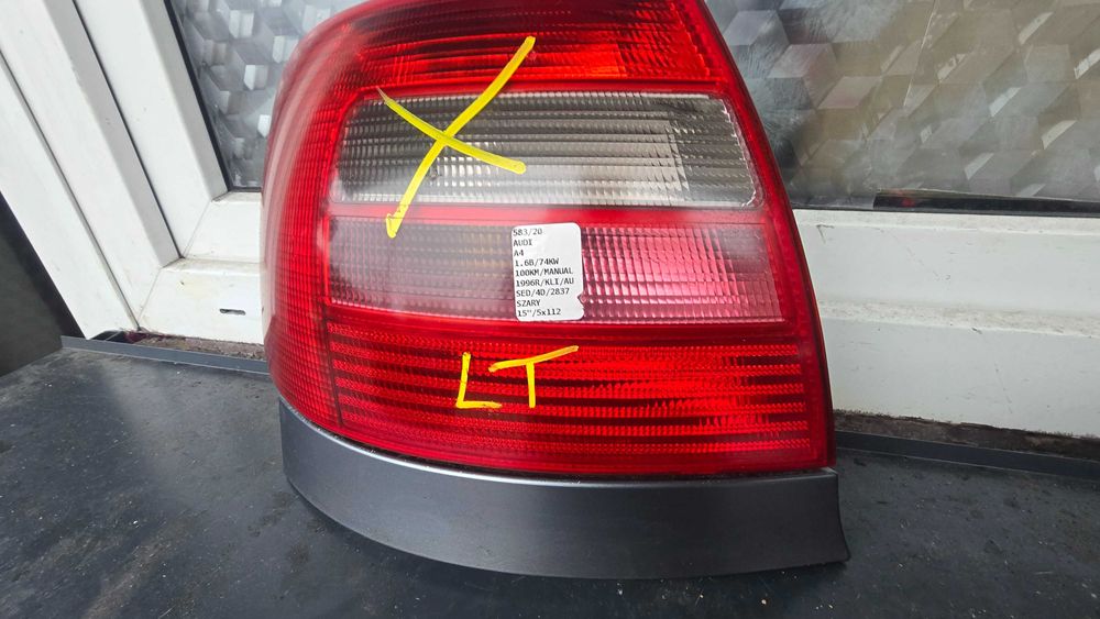 Lampa tył do audi a4 b5