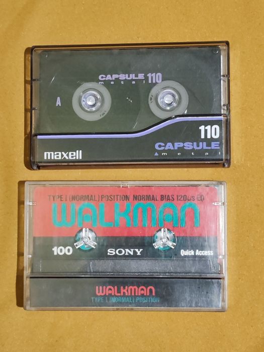 Аудіо касети магнітофонні тип 1 і 4.