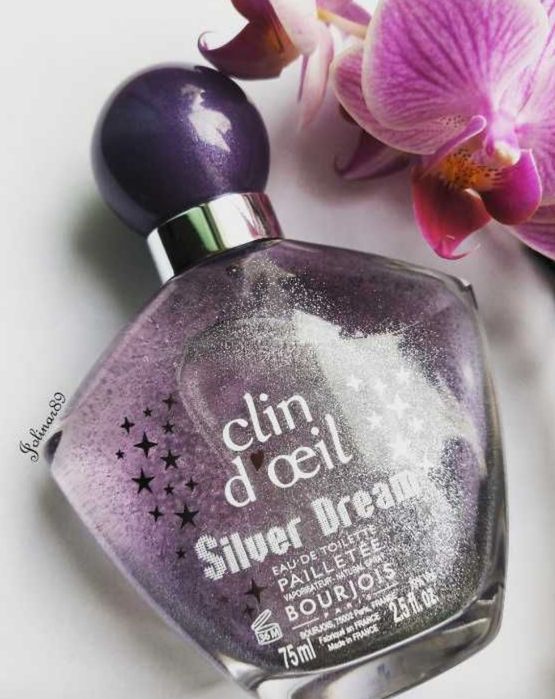 Perfumy z brokatem Bourjois Clin d’Oeil Silver Dream