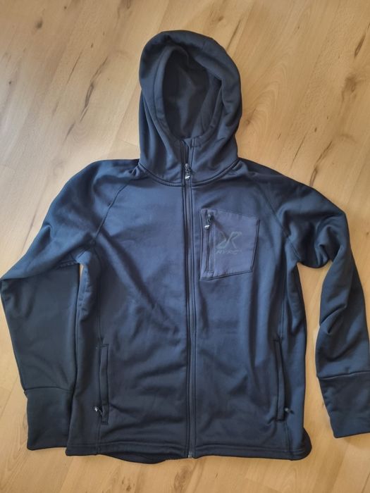 Bluza z kapturem Revolutionrace Stretch Fleece Hoodie Męskie xxl