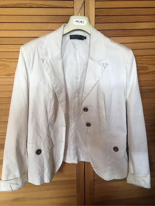 Піджак білий coton M/L