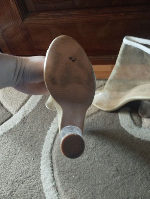 Прозрачные летние батильены 37 размер