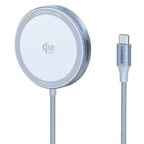 Бездротовий зарядний пристрій Ugreen W753 Qi2.2 MagSafe 25W USB-C 1.5 м Magflow Apple Iphone