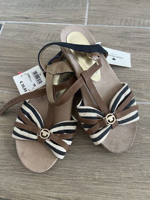 Босоніжки Tom Tailor 36 розмір