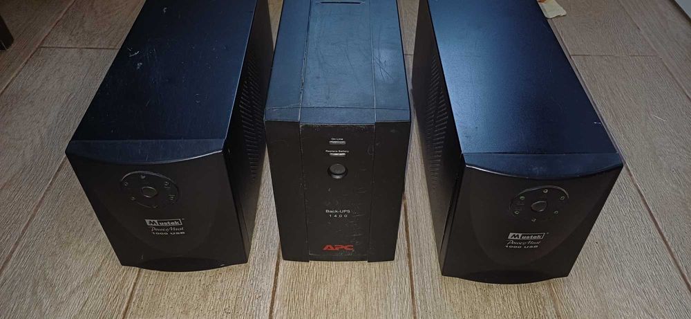 Продам  Mustek PowerMust 1000 USB   &    APC Back-UPS 1400 BX1400UI
