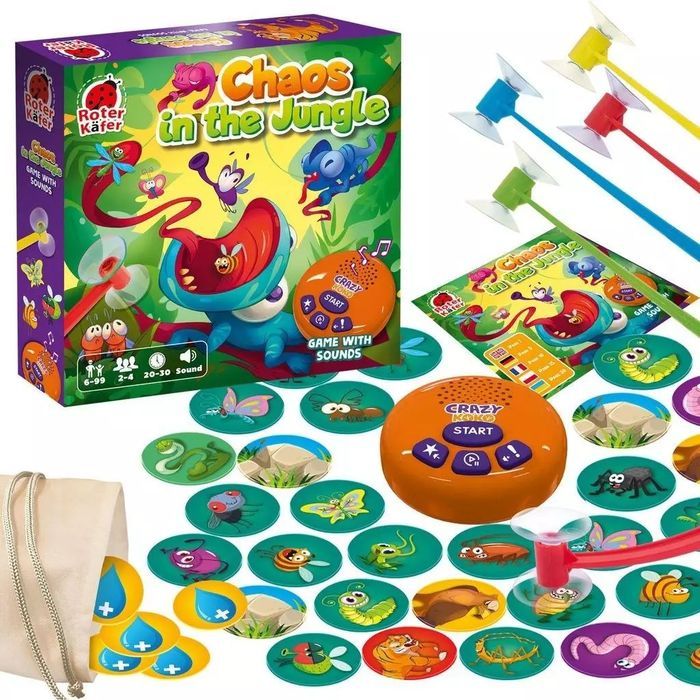 Gra z dźwiękiem. Chaos w dżungli. Nowy Produkt