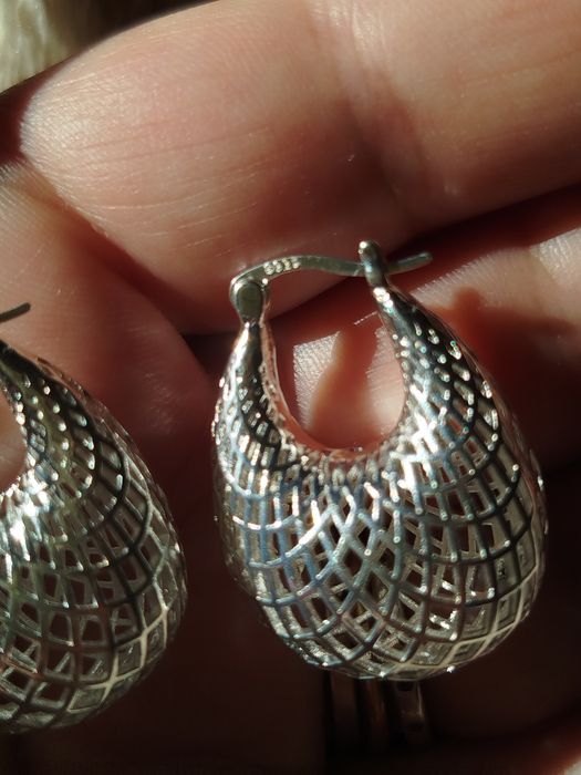 Сережки срібні 925пр.