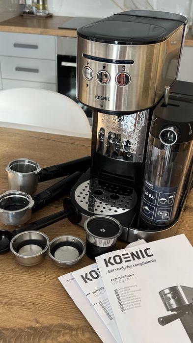 Ekspres kolbowy / Espresso Machine Koenic KEM 2024 M – jak nowy!