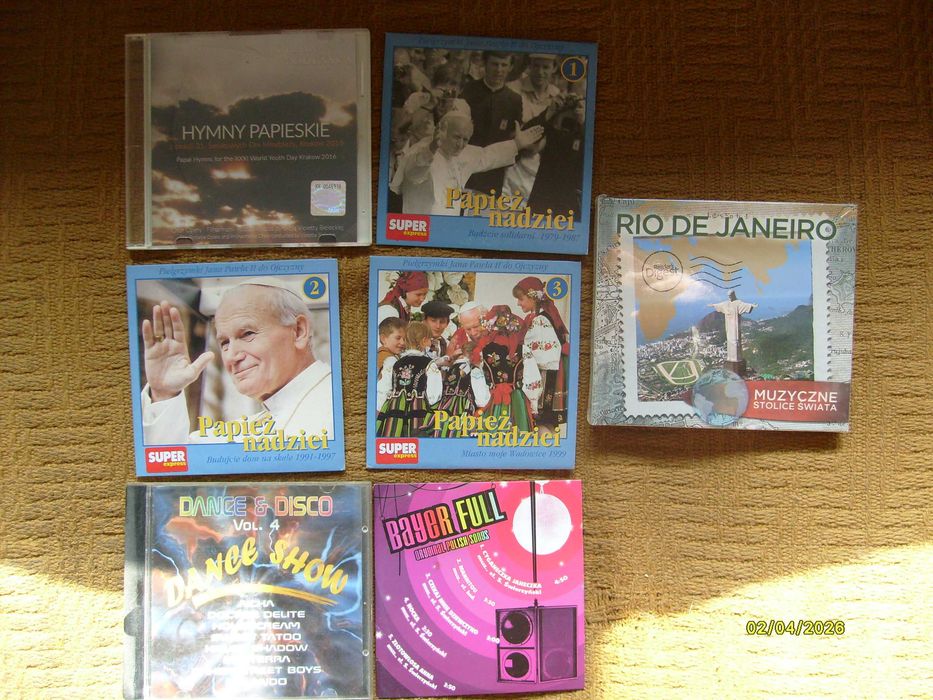Zestaw płyt CD 30szt, różni wykonawcy.