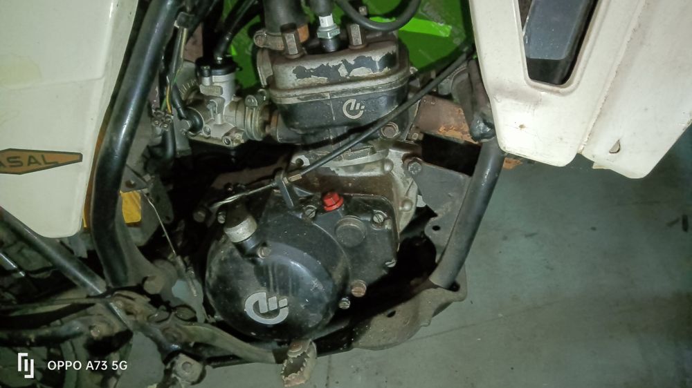 Motor casal 6 a água a trabalhar