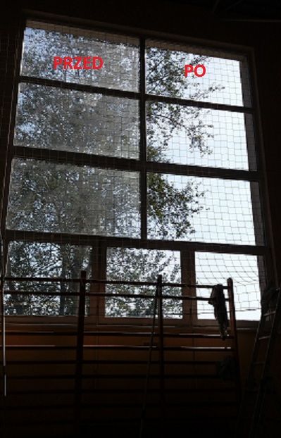 Mycie okien, witryn sklepowych, paneli fotowoltaicznych