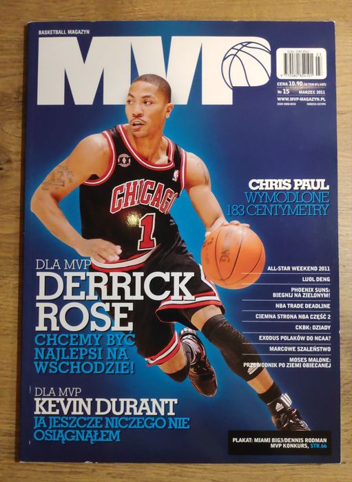 Sprzedam Magazyny NBA MVP