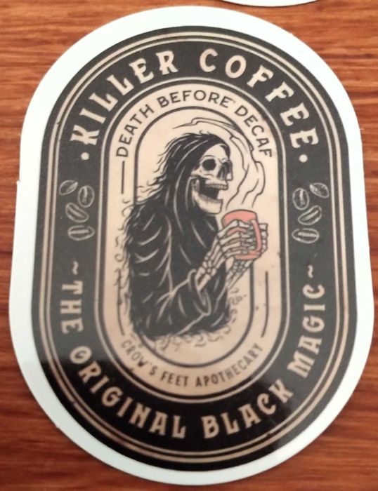 Conjunto 51 Autocolantes Rótulos Poções Mágicas Esoterismo Curiosidade