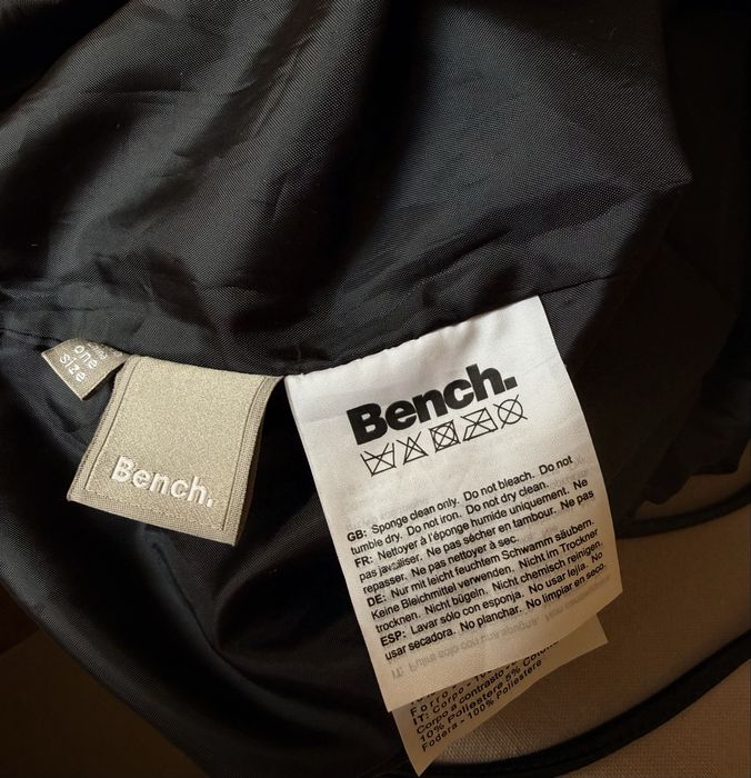Рюкзак-мішок Bench Crave Black BK0140 оригінал екошкіра