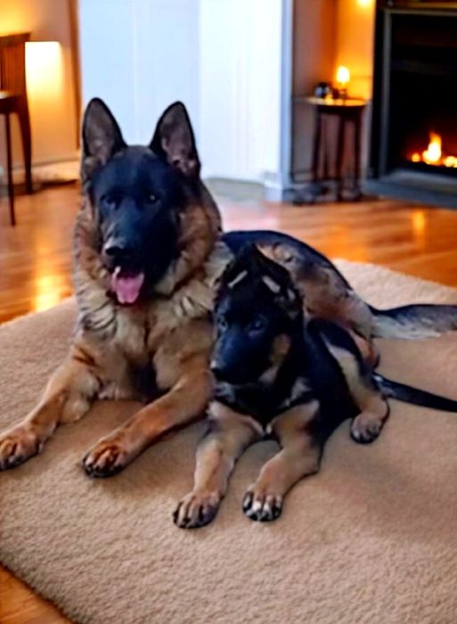 Щенок нем овчарки . девочка с родословной.