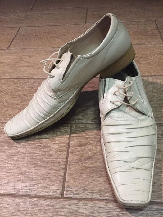 Кожаные мужские туфли фирмы Everest 42 размер