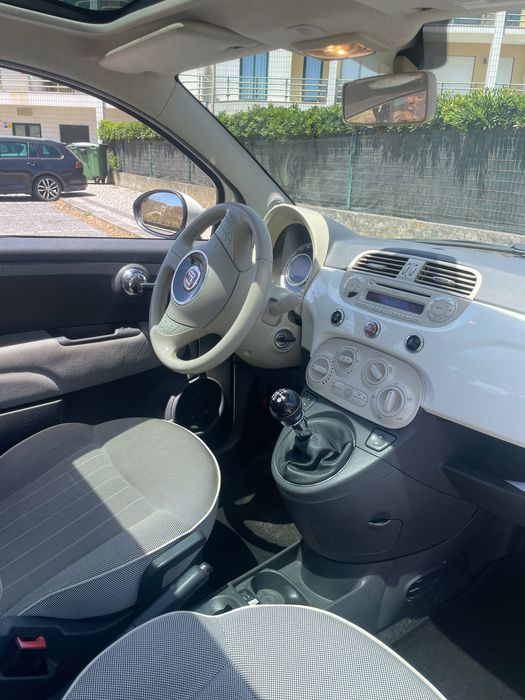 Carro Fiat 500 - 2013