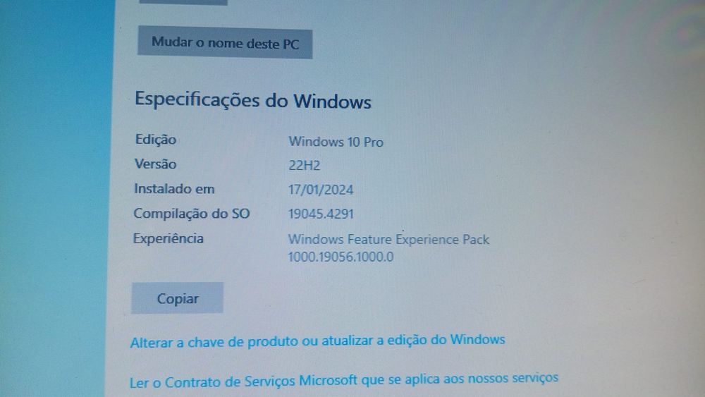 Computador Lenovo + caixa