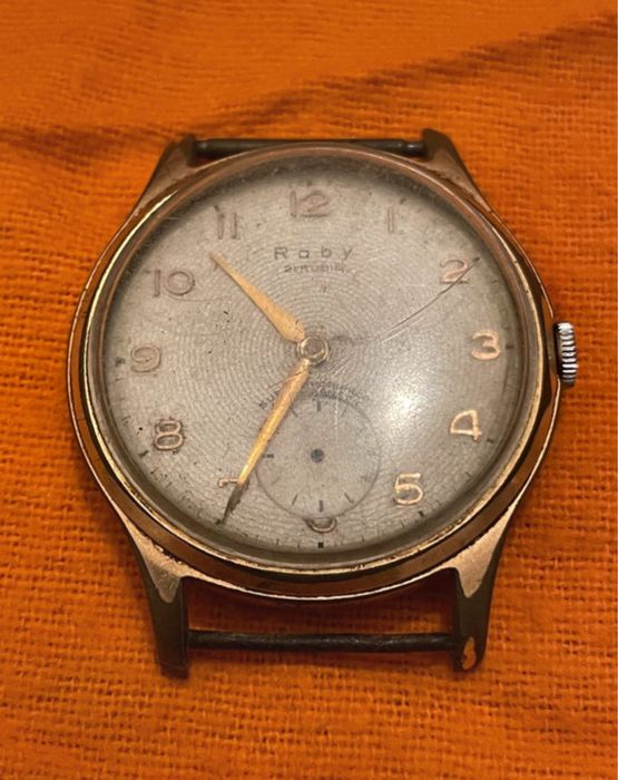Relógio Antigo de Pulso Raby