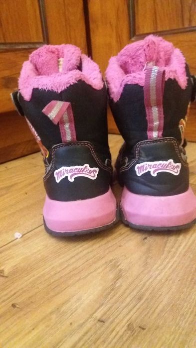 Śniegowce dziewczęce buty zimowe LADYBUG r.29