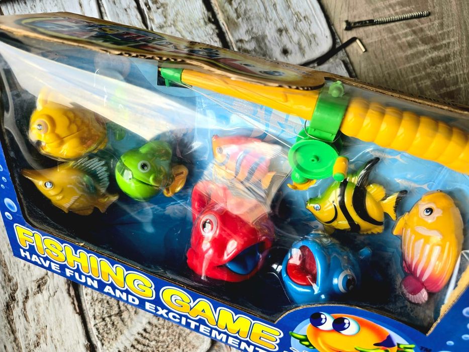 Wyprzedaż ! Zabawka powystawowa Łowienie Rybek - zabawki
