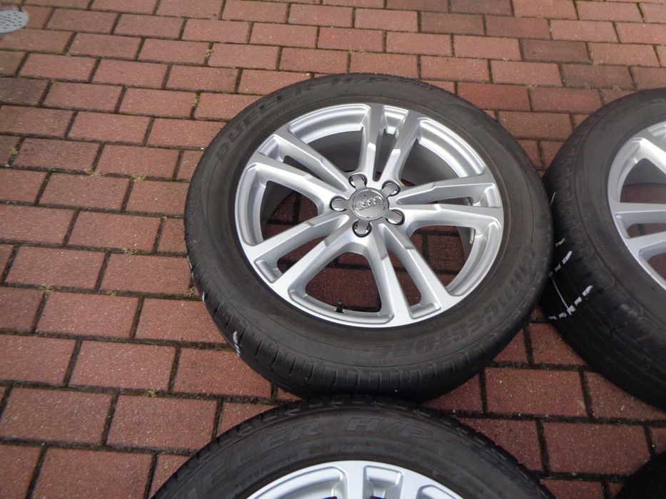 Alufelgi 18 Audi Q3 A3 A4 A6 ORYGINAŁ 5x112 sr 57,1mm Et43 nr 8U0601025AJ BDB Stan