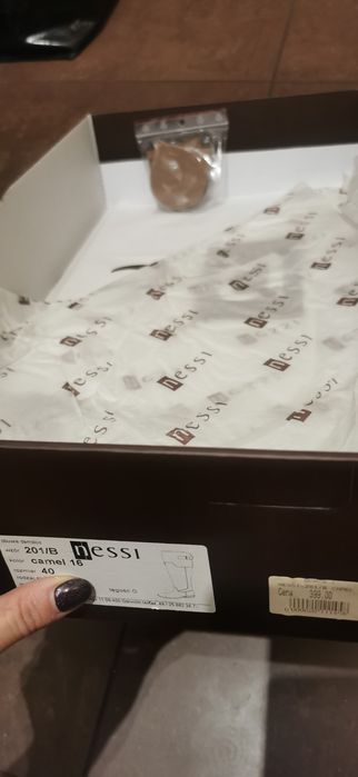 Muszkieterki camel r. 40 firmy Nessi + fleki